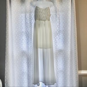 Ya Los Angeles maxi sequin party dress size medium